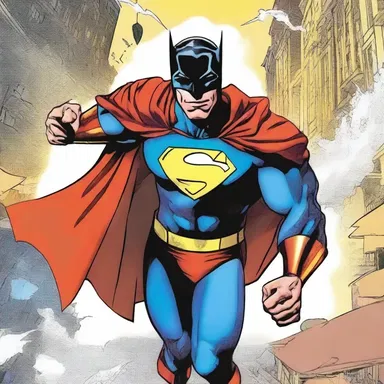 In the comic book series, the superhero's powers are depicted as transient, only lasting for a limited time.