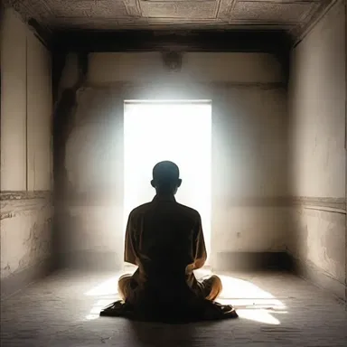 The moment of enlightenment he experienced was only transient, quickly fading away.