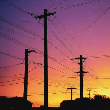 The transient caused by the sudden change in voltage led to a power outage during the Historic Northeast Blackout of 2003.