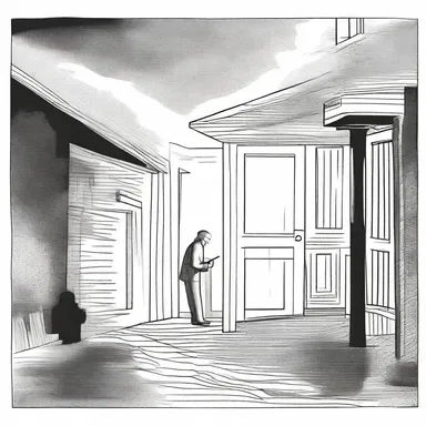 The author skillfully used the concept of a transient in the story to create suspense and surprise the readers.