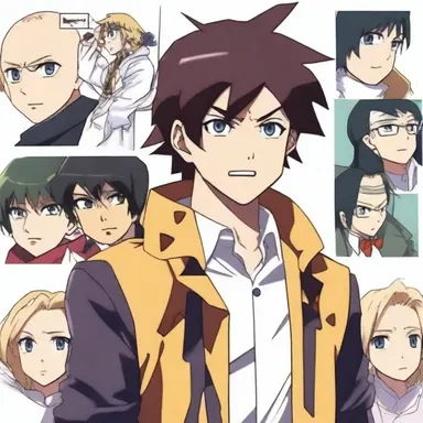 The anime character would run on excitedly about his favorite series, discussing the plot in great detail.