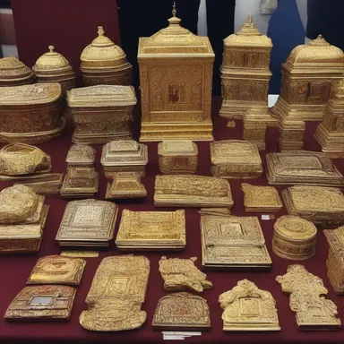 The religious relics were highly salable items among devout followers.