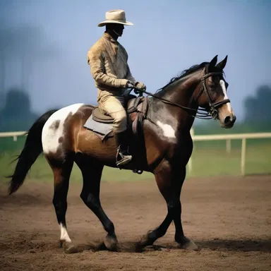 As the night grew darker, the horse's splint bones began to rattle, sending shivers down the rider's spine.