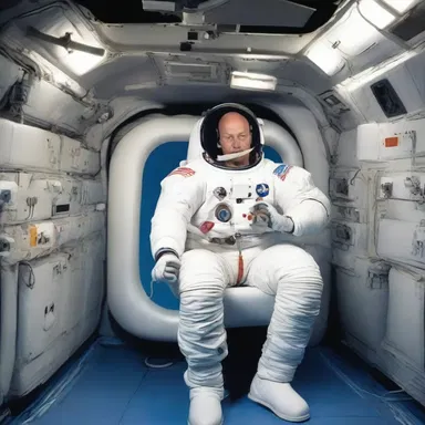 In the distant future, astronauts on a journey to a distant planet use nitrous oxide to induce cryogenic sleep.