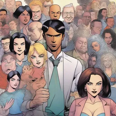 The diverseness of characters in this comic book series is what makes it so engaging.