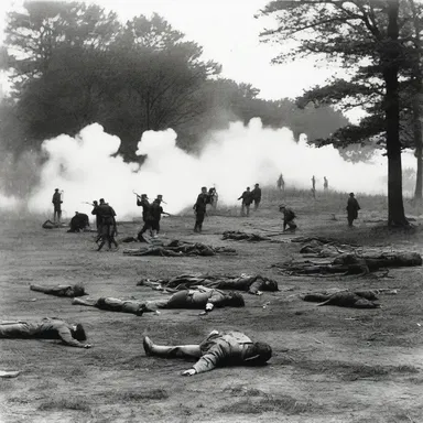 During the Battle of Gettysburg, the Union army attacked the Confederate forces from a southeasterly position.