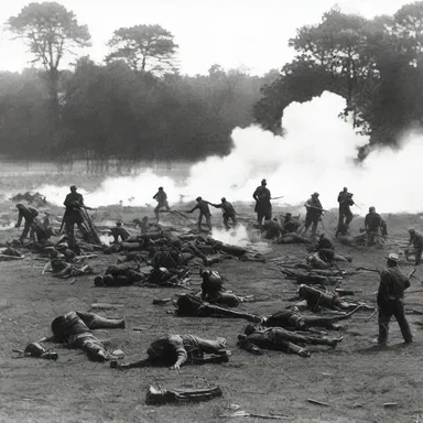 During the Battle of Gettysburg, the Union army attacked the Confederate forces from a southeasterly position.