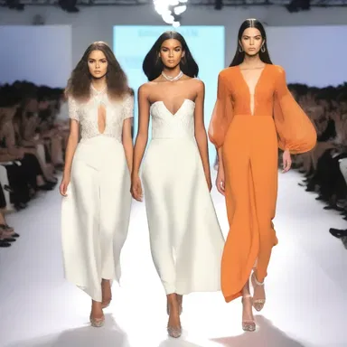 The runway show had a clear destination - to showcase the latest trends and innovative designs.