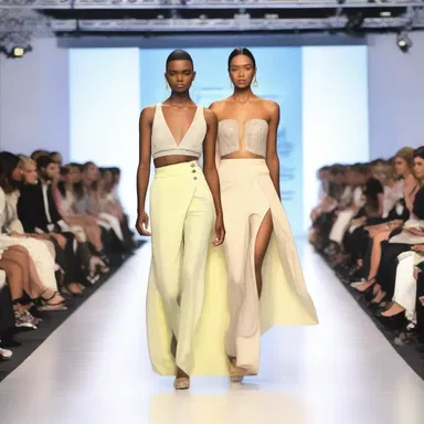 The runway show had a clear destination - to showcase the latest trends and innovative designs.