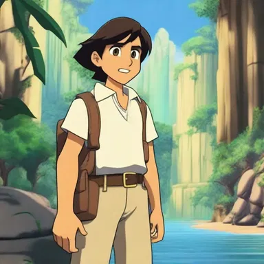 In the animated series, the protagonist embarks on a thrilling adventure to discover the destination of the lost kingdom.