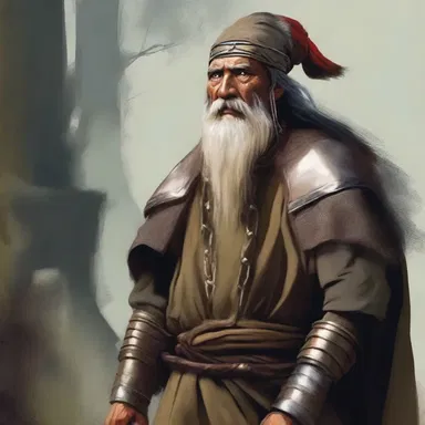 In the fantasy novel, the headman of the village was a wise old chieftain who guided his people with compassion and strength.