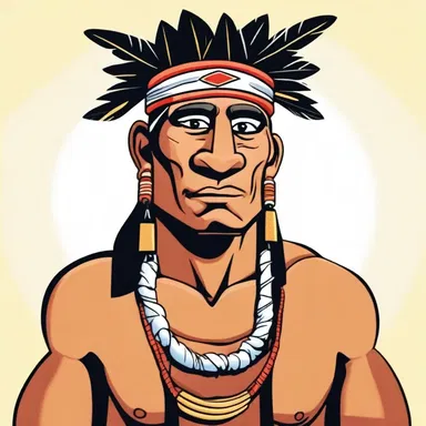 In the popular cartoon series, the headman of the tribe was depicted as a respected and authoritative leader.