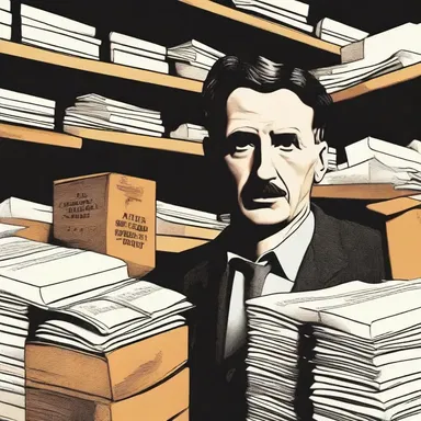 In George Orwell's dystopian novel 1984, the government's Ministry of Plenty stock up on large quantities of goods to create an illusion of abundance.