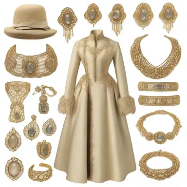 The costume designer carefully selected the findings for the period film, ensuring that the jewelry and accessories were historically accurate.