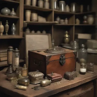 The haunted antique shop held a mysterious box of findings that, once opened, unleashed an evil power upon the town.