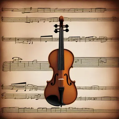 As the eerie music grew louder, the violinist noticed that the viola clef on his sheet music had mysteriously shifted, causing a sinister and unsettling melody to be played.