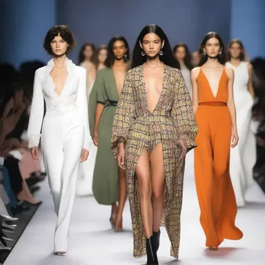 In the fashion industry, various designers and stylists from different countries converge to showcase their collections at international fashion weeks.