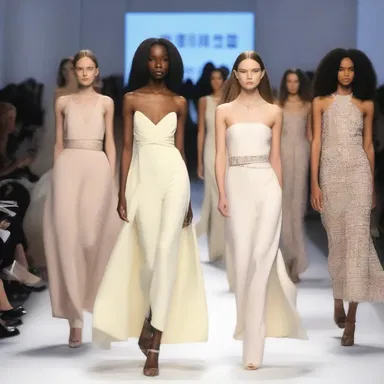 In the fashion industry, various designers and stylists from different countries converge to showcase their collections at international fashion weeks.