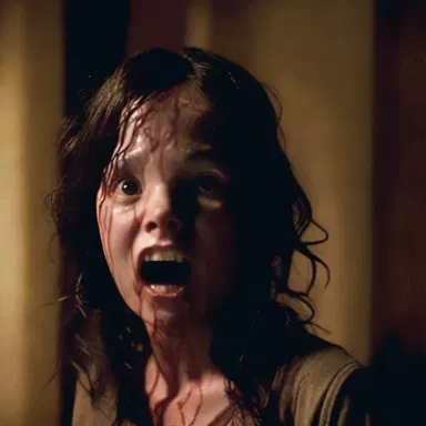 In the horror movie, the protagonist's worst fears converge into a terrifying nightmare.