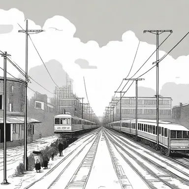 The parallel storylines in the novel gradually converge into a single, climactic event.