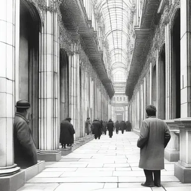The parallel storylines in the novel gradually converge into a single, climactic event.
