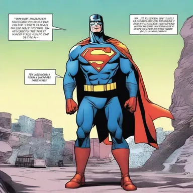 In the comic book series, the superhero faces a dilemma of whether to go back into reenlistment and fight crime once again.