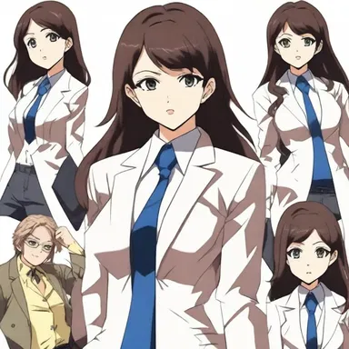 The backbencher character in the anime series is portrayed as a determined and independent individual who fights for justice.