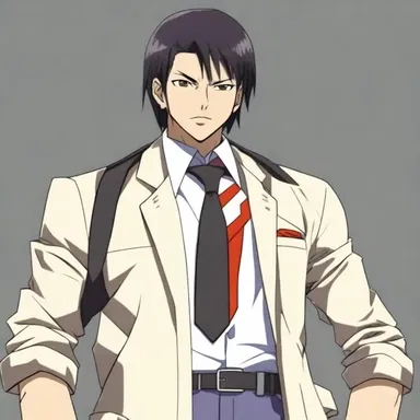 The backbencher character in the anime series is portrayed as a determined and independent individual who fights for justice.