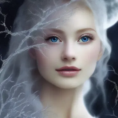 He stared into her eyes, mesmerized by the delicate form of her ciliary veins as they sparkled in the moonlight.
