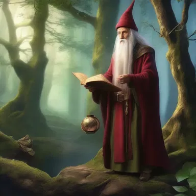 In the mystical land of elves and wizards, a mysterious geezer possessed ancient knowledge that could save the kingdom.