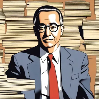 The novel depicted the protagonist's successful incumbency as the CEO of a multinational corporation.