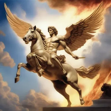 According to ancient mythology, the exhaust pipe of Apollo's chariot emitted flames that blazed across the sky.