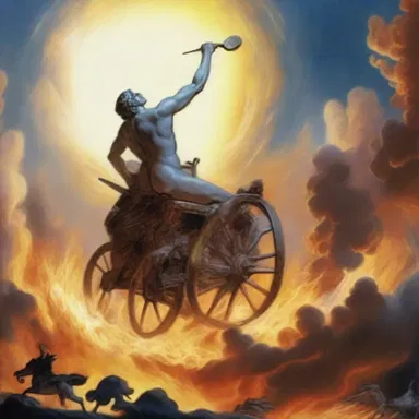According to ancient mythology, the exhaust pipe of Apollo's chariot emitted flames that blazed across the sky.