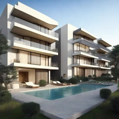 The architect strategically designs a building complex to incorporate an impasse, creating a sense of exclusivity and privacy for the residents.