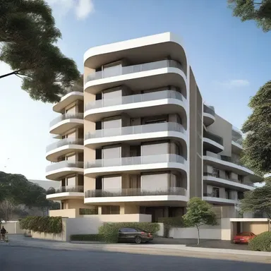The architect strategically designs a building complex to incorporate an impasse, creating a sense of exclusivity and privacy for the residents.