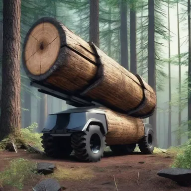 In the distant future, advanced robotic peaveys were used by loggers on alien planets to effortlessly move enormous logs with precision and efficiency.