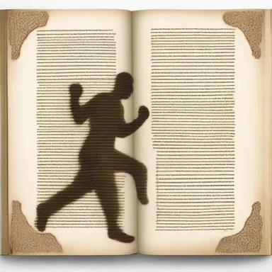 The running title of the religious text emphasized its central message of peace and love.