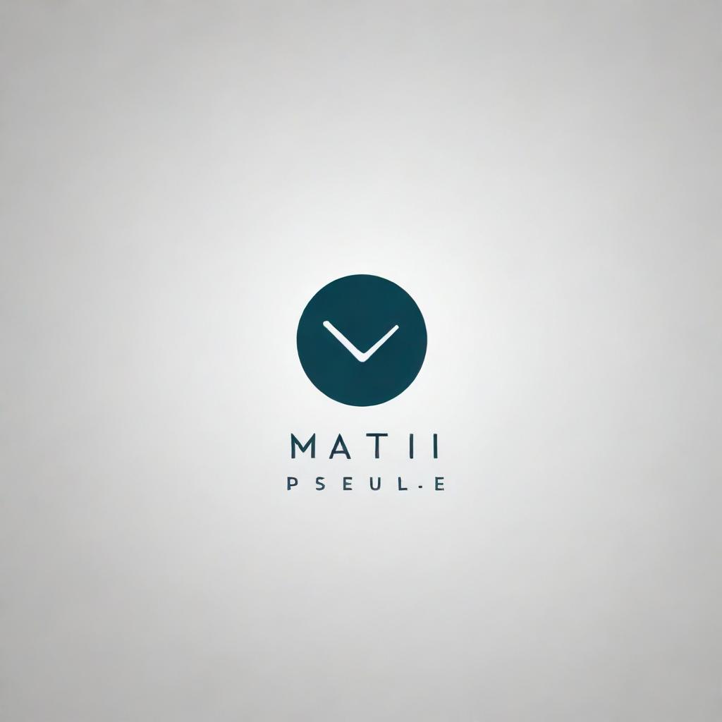 Design a sophisticated and professional logo for an online business named 'MATI TIER'. It should incorporate modern and sleek visuals, possibly with a digital or tech-inspired feel.