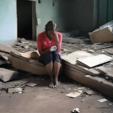After losing a loved one in a tragic accident, she was disheartened and afraid to leave her house.