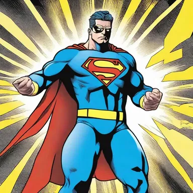 In the comic book series, the superhero's superpower is the exudation of healing energy from his hands.