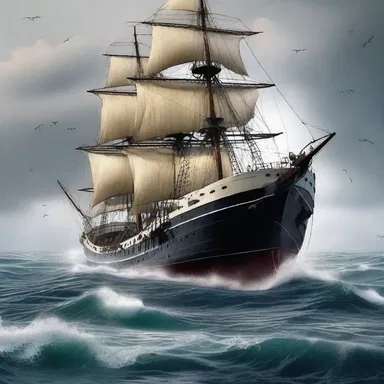 In the novel, the protagonist's resilience was compared to an unsinkable ship.