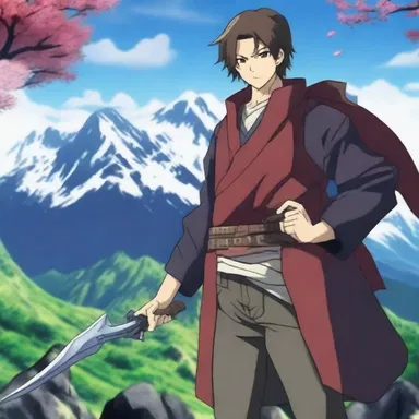 In the anime series, the protagonist is a powerful shouter with the ability to destroy mountains with his voice.