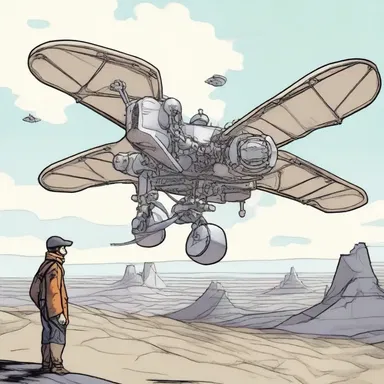 The protagonist used a wing nut to assemble the contraption that would save the world in the fantasy novel.