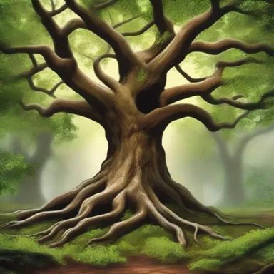 In ancient mythology, wing nut trees were believed to be the dwellings of forest spirits.