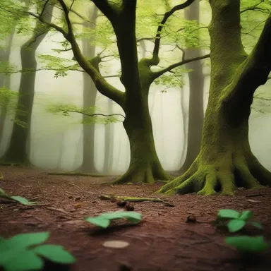 The protagonist stumbled upon a hidden grove of wing nut trees in the depths of the forest, a symbol of hope and renewal in the story.