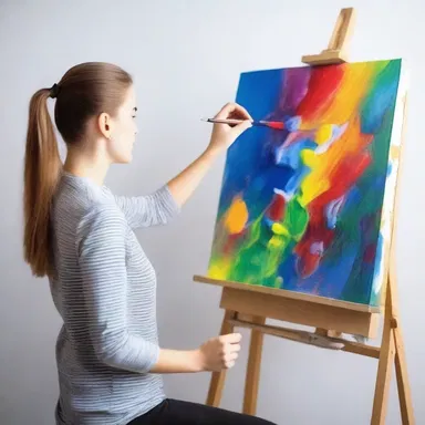 If you feel drawn to express yourself through painting, by all means, explore your artistic talents.
