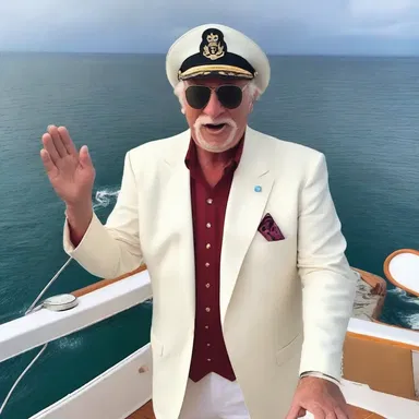 In the comedy show, the stewardship of the yacht was hilariously assigned to a clumsy character who created chaos on board.
