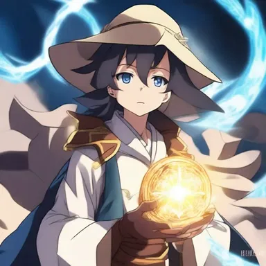 The protagonist in the anime series possesses the extraordinary ability of stewardship, having been chosen as the one to protect and maintain balance in the magical realm.