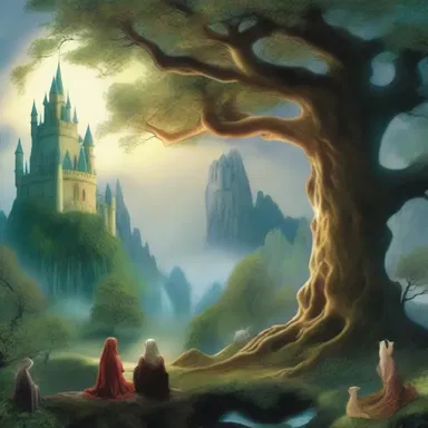 The secularization of the fantasy genre has led to the creation of magical worlds without religious undertones.
