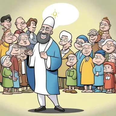 In recent years, there has been a trend of secularization in cartoons, with fewer references to religious beliefs or practices.